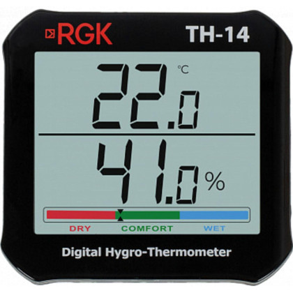 Термогигрометр RGK TH-14 + поверка,  (арт. 778602)