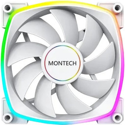 Вентилятор Montech (AX140 PWM WHITE)ARGB 140х140x25 белый 4-pin Ret