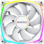 Вентилятор Montech (AX140 PWM WHITE)ARGB 140х140x25 белый 4-pin Ret