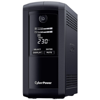 ИБП  CyberPower VP700ELCD Line-Interactive 700VA/390W USB/RS-232/RJ11/45