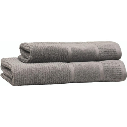Набор полотенец махровых TAC DORA 50х90,70х140 550 г/м2 GRAY, серый