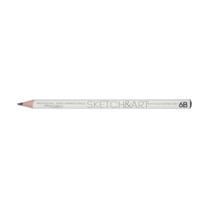Карандаш чернографитный SKETCH&amp;ART 6В, 3,5мм 21-0064/05