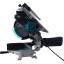 Пила торцовочная комбинированная Makita 1650Вт, d255х30мм (LH1040)