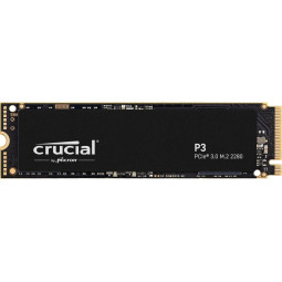 SSD накопитель Crucial P3, 500GB, M.2(22x80mm), NVMe, PCIe(CT500P3SSD8)