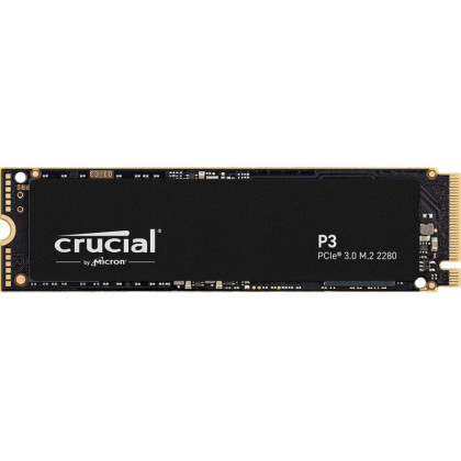 SSD накопитель Crucial P3, 500GB, M.2(22x80mm), NVMe, PCIe(CT500P3SSD8)