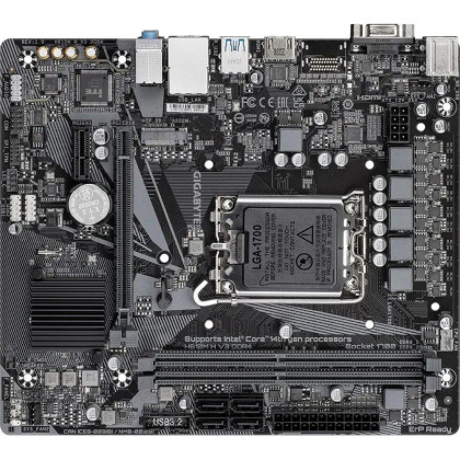 Материнская плата Gigabyte H610M H V3 DDR4 s1700 Intel H610 2xDDR4 mATX