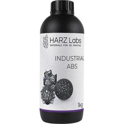 Фотополимер HARZ Labs Industrial ABS Resin, черный (1000 гр)