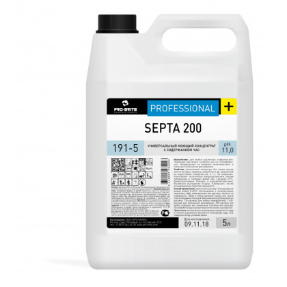 Профхим д/кухни и дезковр,конц. моющ с дез-эфф(ЧАС) Pro-Brite/SEPTA-200, 5л