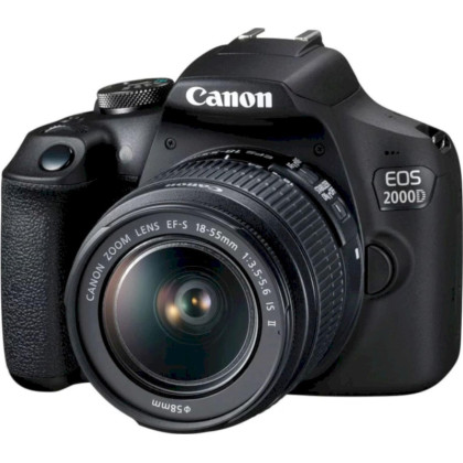 Фотоаппарат CANON EOS 2000D Kit + EF-S 18-55 IS II