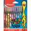 Фломастеры COLOR&#039;PEPS MONSTER смываемые,12 цв/наб,845400