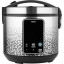 Мультиварка Centek CT-1499 (черный/сталь)  900Вт, 5.0л, 25прог, мультиповар