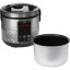 Мультиварка Centek CT-1499 (черный/сталь)  900Вт, 5.0л, 25прог, мультиповар