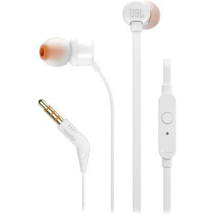 Наушники JBL Tune 110 White (JBLT110WHT)