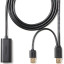 Удлинитель UGREEN US137 USB 2.0 Active, 5м, черный (20213)