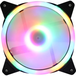 Вентилятор GMNG GG-CF120FRGB2-BK RGB 120х120x25 черный 4-pin Ret