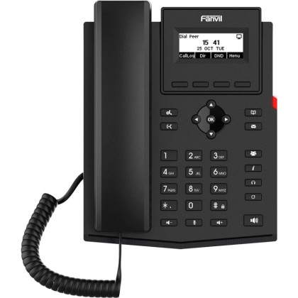 IP-телефон Fanvil X301G 2xE 10/100/1000, 2,3, HD voice, 2 SIP, Opus+IPV6