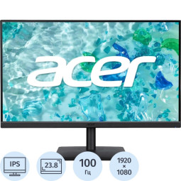 Монитор Acer Vero (UM.QV7CD.E01)23,8/FHD/IPS/100Hz/250cd/4ms/HDMI/DP/VGA