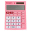 Калькулятор настольный 12-разр BRAUBERG ULTRA PASTEL-12-PK, дв.пит, РОЗОВЫЙ 250503