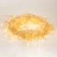 Гирлянда светодиодная Дождь 2,5x2 м, 300 LED, шарики, мерц, Теп бел 235-056