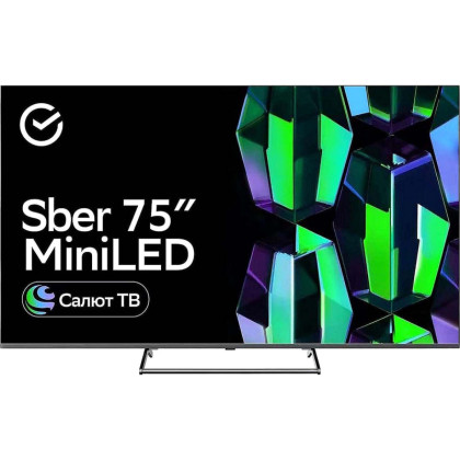 Телевизор Sber SDX-75UML7450, Mini LED