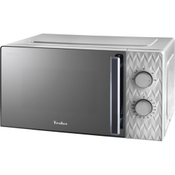 Микроволновая печь TESLER MM-2004 GREY, 20л., 700Вт., механическая