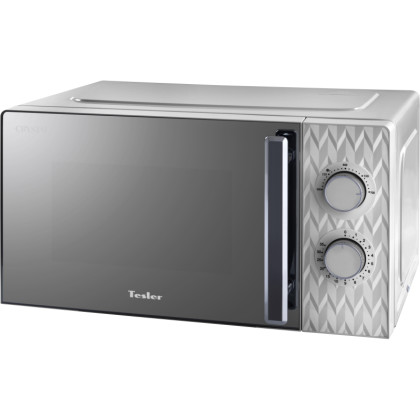 Микроволновая печь TESLER MM-2004 GREY, 20л., 700Вт., механическая