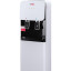 Кулер для воды AEL LD-AEL-85C white/black  нагрев/электронное охл, шкаф