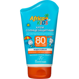 Крем солнцезащитный для детей SPF 80 Africa Kids  