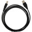 Кабель USB 2.0 AM/BM, 1.8м, чер (OAVDC001)