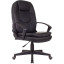 Кресло VB_EChair 668LT PU черный эко.кожа крестов. пластик
