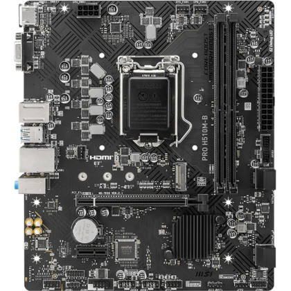 Материнская плата MSI PRO H510M-B H470, s1200, 2xDDR4, mATX, RTL