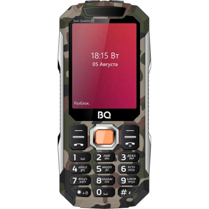 Мобильный телефон BQ-2817 Tank Quattro Power Камуфляж