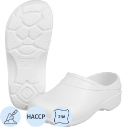 Галоши женские КОРО, белый р.36