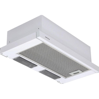 Вытяжка KRONA KAMILLA 600 WHITE (2 мотора)  встраиваемая, 1066 м³/ч, кнопки