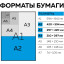 Коврик для резки TOPFORT 5ти-слойный А2 (60х45см),2х-сторонний,синий