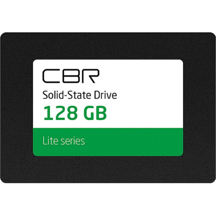 SSD накопитель CBR Lite 128GB, 2.5, SATA, 3D TLC NAND(SSD-128GB-2.5-LT22)