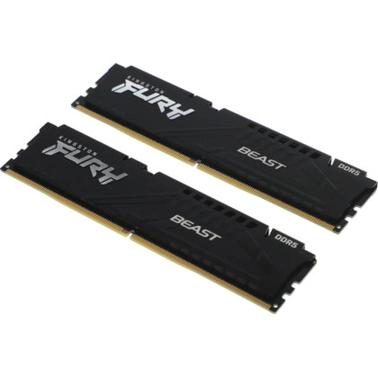 Модуль памяти Kingston FURY DDR5 DIMM 16GB(2x8Gb) 5200Мгц(KF552C40BBK2-16)