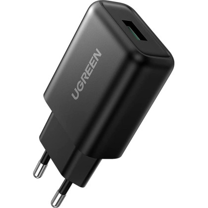 Зарядное устройство сетевое UGREEN CD122 70273 00-00058157 18W черный