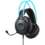 Гарнитура A4Tech Fstyler (FH200U BLUE) серый/синий 2м накладные USB