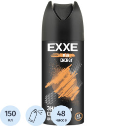 Дезодорант мужской EXXE MEN ENERGY аэрозоль, 150 мл