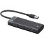 Разветвитель USB UGREEN CM653 (15548) 4-Port USB-A Hub, черный