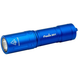 Фонарь Fenix E01 V2.0, синий, E01V20BL