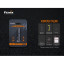 Фонарь Fenix E01 V2.0, синий, E01V20BL