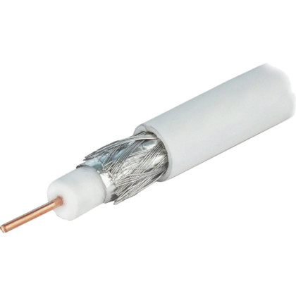 Кабель Kroks RG-6U 75 Ом F(male)-F(male) 10м