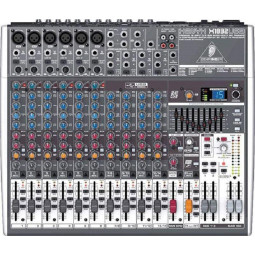 Микшерный пульт BEHRINGER X1832USB, 3 AUX-шины, процессор эффектов, USB