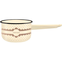 Ковш эмал 1,5л цил без/кр Vintage , 550001508