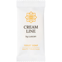 Мыло туалетное Luscan Cream Line, флоупак 13г,500шт/уп