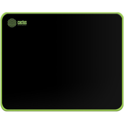 Коврик для мыши Cactus Black 250x200x3мм (CS-MP-D01S/ CS-MPC-D01S)