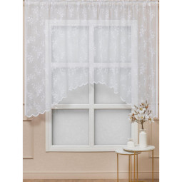 Тюль жаккардовый Арка Amore Mio M 3107 3,0x1,65 1 шт Белый