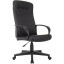 Кресло VB_EChair 659LT PU черный эко.кожа крестов. пластик